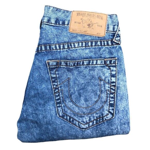 True Religion Jeans Size 31 SKINNY Blue - Picture 1 of 8